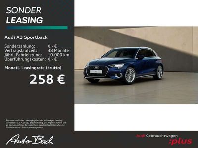 gebraucht Audi A3 Sportback advanced 30 TFSI Schaltgetriebe