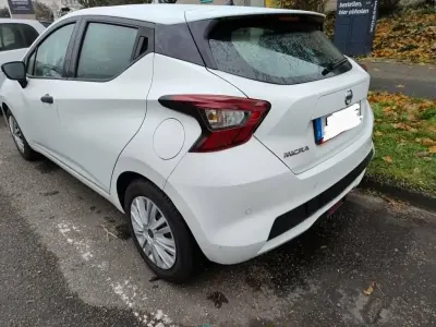 Gebraucht Nissan Micra 71 PS (52 kW) 2019 Weiß Kleinwagen