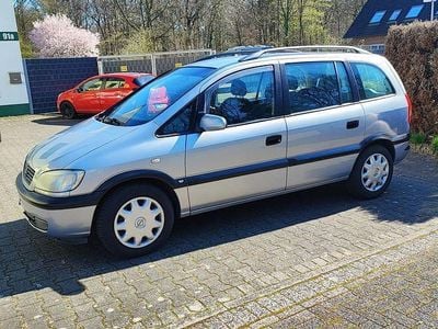 Brugt Opel Zafira 101 HK (74 kW) 2000 Blå MPV