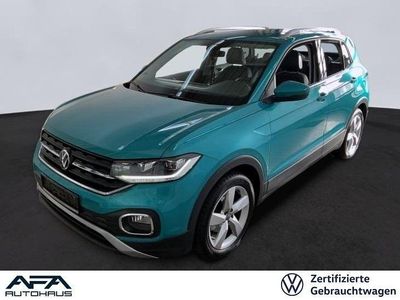 Grün Gebraucht 2021 VW T-Cross Style SUV | 22.890 € (Guter Preis)