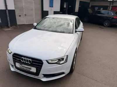 Gebraucht Audi A5 177 PS (130 kW) 2014 Gletscherweiß metallic Coupé