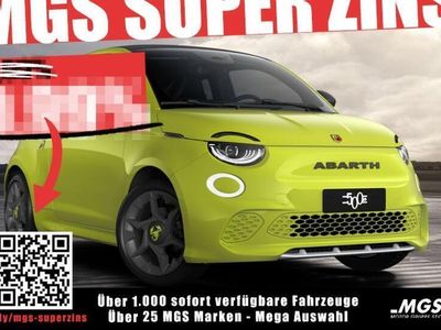 gebraucht Abarth 500 Elektro #MY23 #LED #NAVI #SHZ