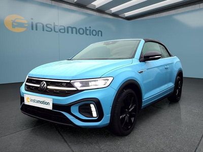 Gebraucht VW T-Roc Cabriolet 150 PS (110 kW) 2022 Blau Cabrio