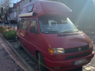 Gebraucht VW Multivan California 78 PS (57 kW) 1995 Rot Van / Kleinbus