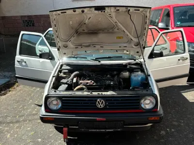 Gebraucht VW Golf III 55 PS (40 kW) 1992 Weiß Kleinwagen