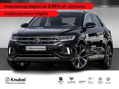 Gebraucht VW T-Roc R-line 150 PS (110 kW) 2022 Deep black perleffekt SUV