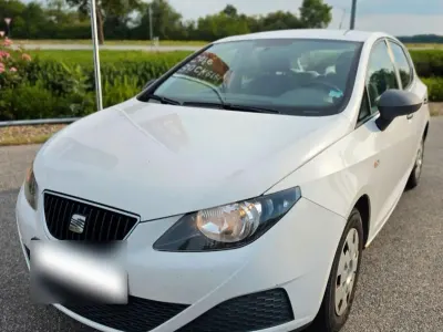 Gebraucht Seat Ibiza Reference 86 PS (63 kW) 2009 Weiß Limousine