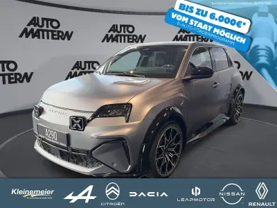 Neu Alpine A290 130 kW (177 PS) 2026 Dolomitgrau satiniert Kleinwagen