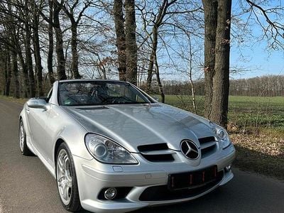 Gebraucht Mercedes SLK350 AMG 272 PS (200 kW) 2005 Silber Cabrio