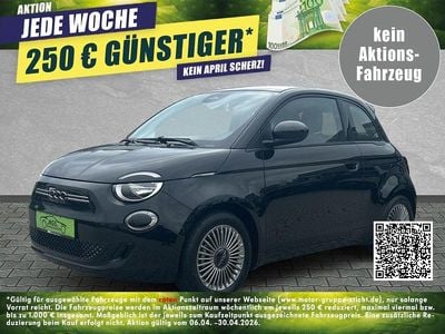 Gebraucht Fiat 500e Icon 69 kW (95 PS) 2023 Onyx schwarz Kleinwagen