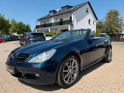 Gebraucht Mercedes SLK200 163 PS (119 kW) 2008 Blau Cabrio