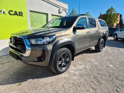 Brugt Toyota HiLux Active 204 HK (150 kW) 2021 Grøn Pickup / Ladvogn