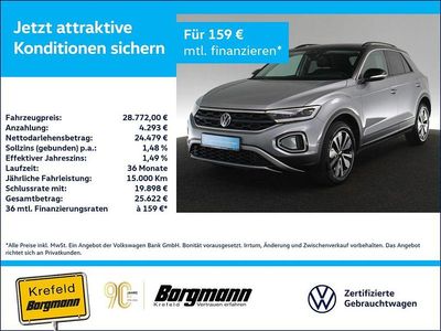 Second-hand VW T-Roc Goal 150 CP (110 kW) 2025 Argintiu SUV