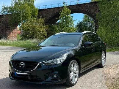 Gebraucht Mazda 6 Sports-Line 175 PS (128 kW) 2015 Schwarz Kombi