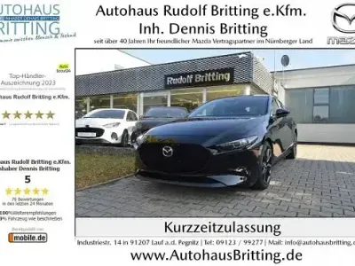 Gebraucht Mazda 3 Exclusive-Line 137 PS (100 kW) 2025 Schwarz Limousine