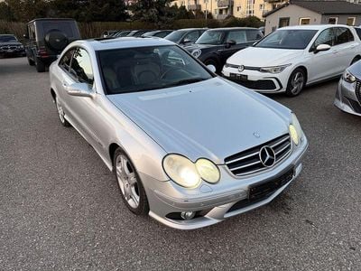 Gebraucht Mercedes CLK320 AMG line 224 PS (164 kW) 2007 Silber Coupé