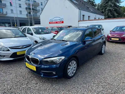 Gebraucht BMW 116 Advantage 116 PS (85 kW) 2016 Mediterranblau metallic Kleinwagen