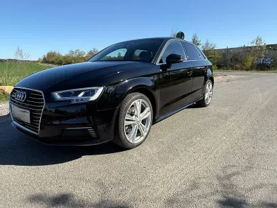 Begagnad Audi A3 Ambiente 206 HK (151 kW) 2020 Svart Sedan