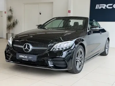 Gebraucht Mercedes C180 AMG 156 PS (114 kW) 2019 Schwarz Cabrio