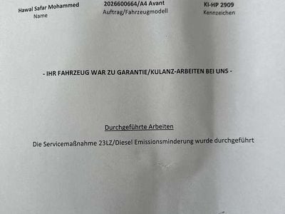 Gebraucht Audi A4 Attraction 143 PS (105 kW) 2008 Kombi