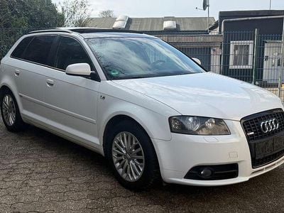 Usata Audi A3 S-Line 170 CV (125 kW) 2008 Bianco Utilitaria