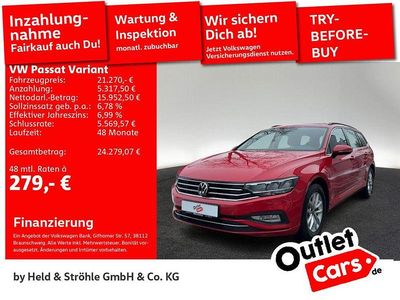 Tornadorot Gebraucht 2023 VW Passat Business Kombi | 21.270 € (Superpreis)