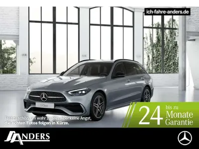 Brugt Mercedes C220 AMG 197 HK (144 kW) 2025 Sølv Sedan