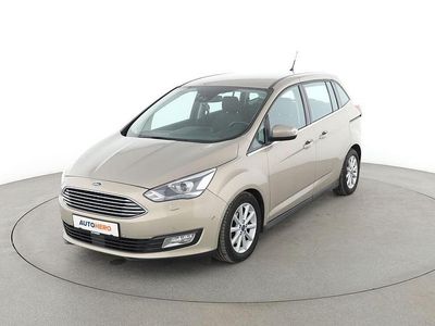 Gebraucht Ford Grand C-Max Titanium 120 PS (88 kW) 2017 Braun Van / Kleinbus