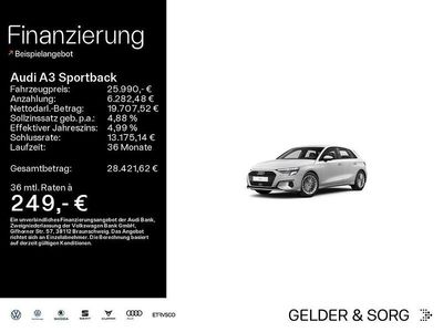 Usata Audi A3 Advanced 116 CV (85 kW) 2023 Bianco Berlina