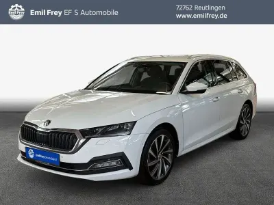 Gebraucht Skoda Octavia Style 150 PS (110 kW) 2023 Moonweiß perleffekt Kombi