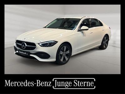 Unilack polarweiß Gebraucht 2023 Mercedes C220 Avantgarde Limousine | 34.489 € (Guter Preis)