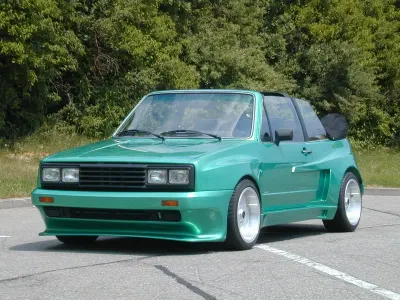 Gebraucht VW Golf Cabriolet 111 PS (81 kW) 1984 Grün Cabrio