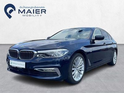 Gebraucht BMW 530 Luxury Line 265 PS (194 kW) 2017 Imperialblau brillanteffekt me Limousine