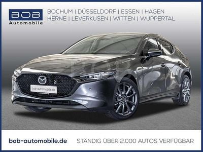 Machine gray (grau) Neu 2025 Mazda 3 Exclusive-Line Limousine | 27.444 €