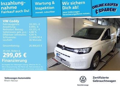 Usata VW Caddy 114 CV (83 kW) 2022 Bianco Monovolume