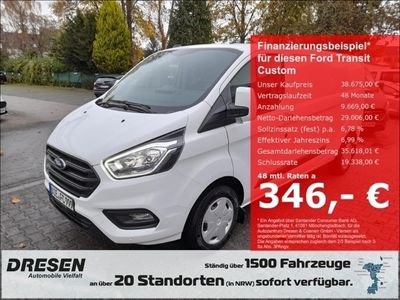 gebraucht Ford Transit Custom Trend KaWa 320L2 2,0TDCi 6-Gang AHK Temp Tel.-Vorb. PDCv+h