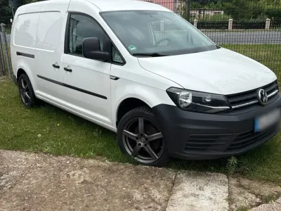 Gebraucht VW Caddy Maxi 105 PS (77 kW) 2017 Weiß Van / Kleinbus