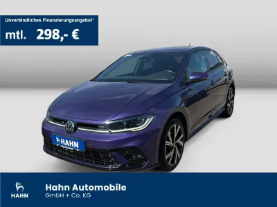 Usata VW Polo R-line 110 CV (80 kW) 2022 Viola Utilitaria
