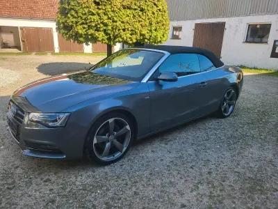 Gebraucht Audi A5 Cabriolet S-Line 245 PS (180 kW) 2012 Silber Cabrio
