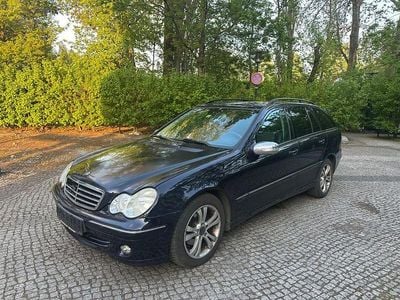 Brugt Mercedes C180 Avantgarde 143 HK (105 kW) 2005 Blå Sedan