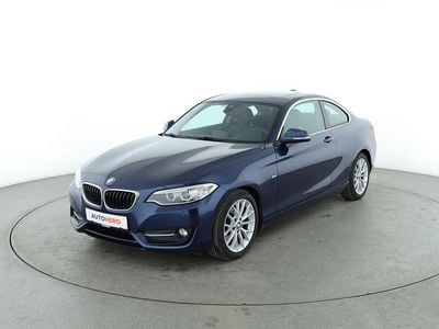 Gebraucht BMW 220 Sport Line 190 PS (139 kW) 2016 Blau Coupé