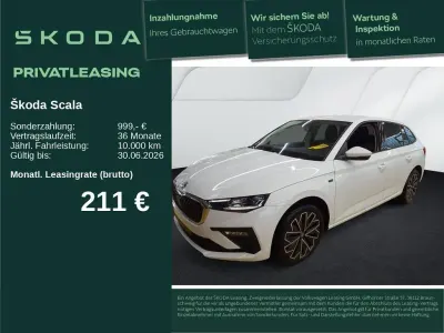 Używany Skoda Scala Tour 116 KM (85 kW) 2025 Biały Hatchback