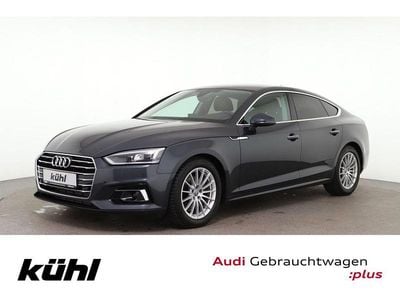 Gebraucht Audi A5 Sportback Design 170 PS (125 kW) 2019 Manhattangrau metallic Kleinwagen