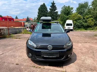 Gebraucht VW Golf VI Comfortline 122 PS (89 kW) 2010 Schwarz Kleinwagen
