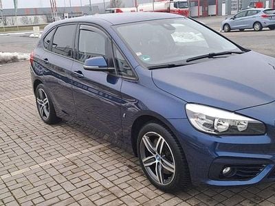 Gebraucht BMW 225 Active Tourer Sport Line 224 PS (164 kW) 2016 Blau Van / Kleinbus