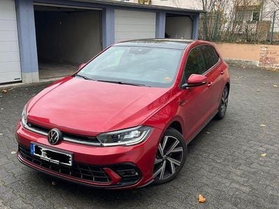 Usata VW Polo R-line 110 CV (80 kW) 2023 Rosso Utilitaria