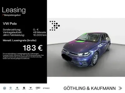 Gebraucht VW Polo Style 95 PS (69 kW) 2022 Vibrant violet metallic Kleinwagen