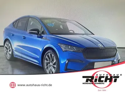 Gebraucht Skoda Enyaq iV SportLine 150 kW (204 PS) 2024 Raceblau metallic SUV