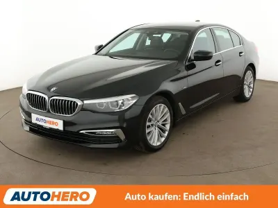 Gebraucht BMW 520 Luxury Line 184 PS (135 kW) 2018 Saphirschwarz Limousine