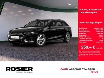 Gebraucht Audi A4 Advanced Plus 150 PS (110 kW) 2024 Brillantschwarz Kombi